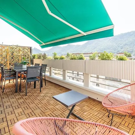 Spacious Penthouse With Terrace In The Heart Of * Como